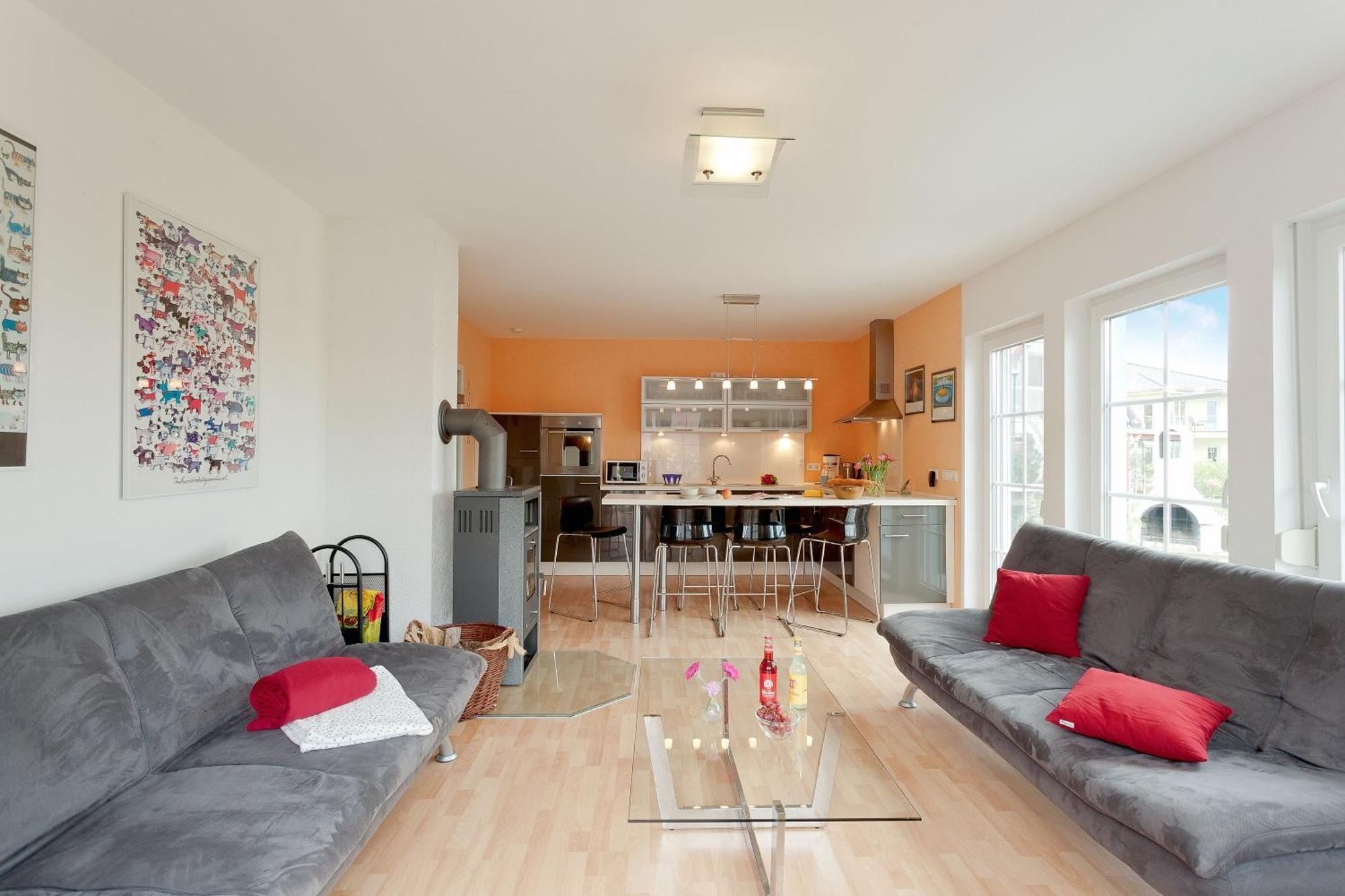 Fh Das Blaue Haus Am Peenestrom Peenemunde Buitenkant foto