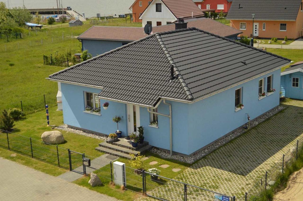 Fh Das Blaue Haus Am Peenestrom Peenemunde Buitenkant foto